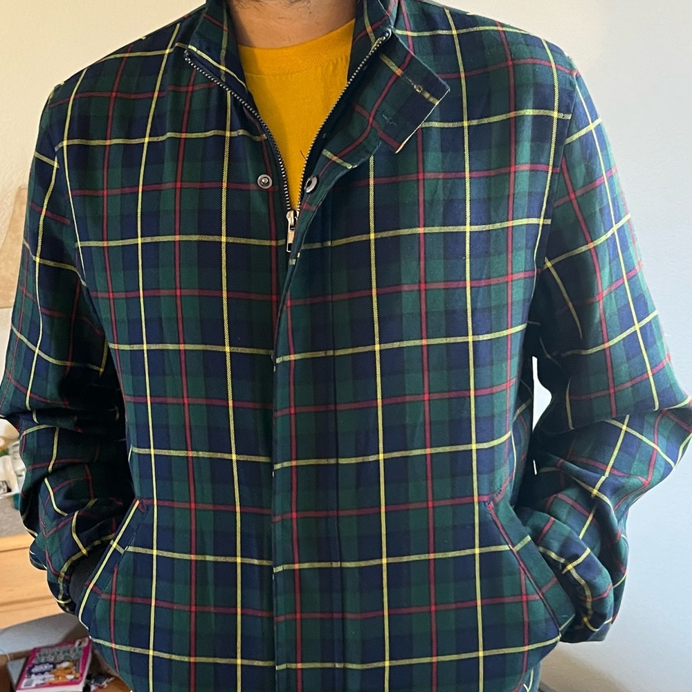 ASOS plaid jacket medium